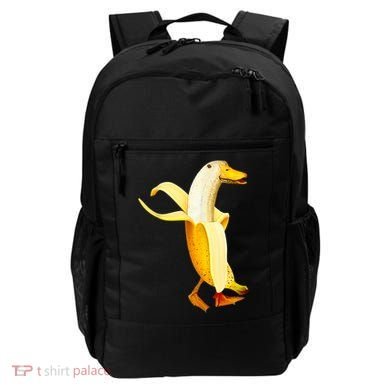 Banana Duck. Funny Anthropomorphic Fruit Animals Backpack