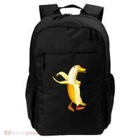 Banana Duck. Funny Anthropomorphic Fruit Animals Backpack thumb 0