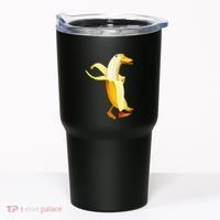 Banana Duck. Funny Anthropomorphic Fruit Animals Tumbler thumb 0