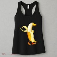 Banana Duck. Funny Anthropomorphic Fruit Animals Women's Tank Top thumb 3