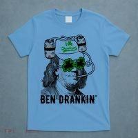 Ben Drankin Funny Green Shamrock Political St Patricks Day Cute Gift T-Shirt thumb 4