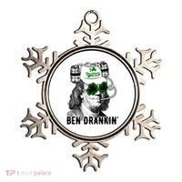 Ben Drankin Funny Green Shamrock Political St Patricks Day Cute Gift Ornament thumb 0