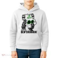 Ben Drankin Funny Green Shamrock Political St Patricks Day Cute Gift Kids Hoodie thumb 4