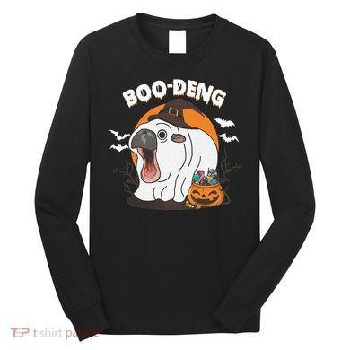 Boo Deng Funny Moo Deng Hallowee Long Sleeve Shirt