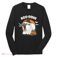 Boo Deng Funny Moo Deng Hallowee Long Sleeve Shirt thumb 0