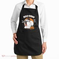 Boo Deng Funny Moo Deng Hallowee Apron thumb 2