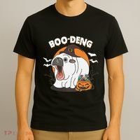 Boo Deng Funny Moo Deng Hallowee T-Shirt thumb 3