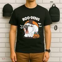 Boo Deng Funny Moo Deng Hallowee T-Shirt thumb 6
