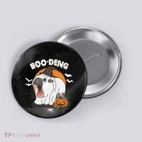 Boo Deng Funny Moo Deng Hallowee Button thumb 0