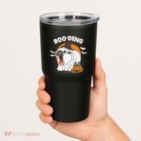 Boo Deng Funny Moo Deng Hallowee Tumbler thumb 2