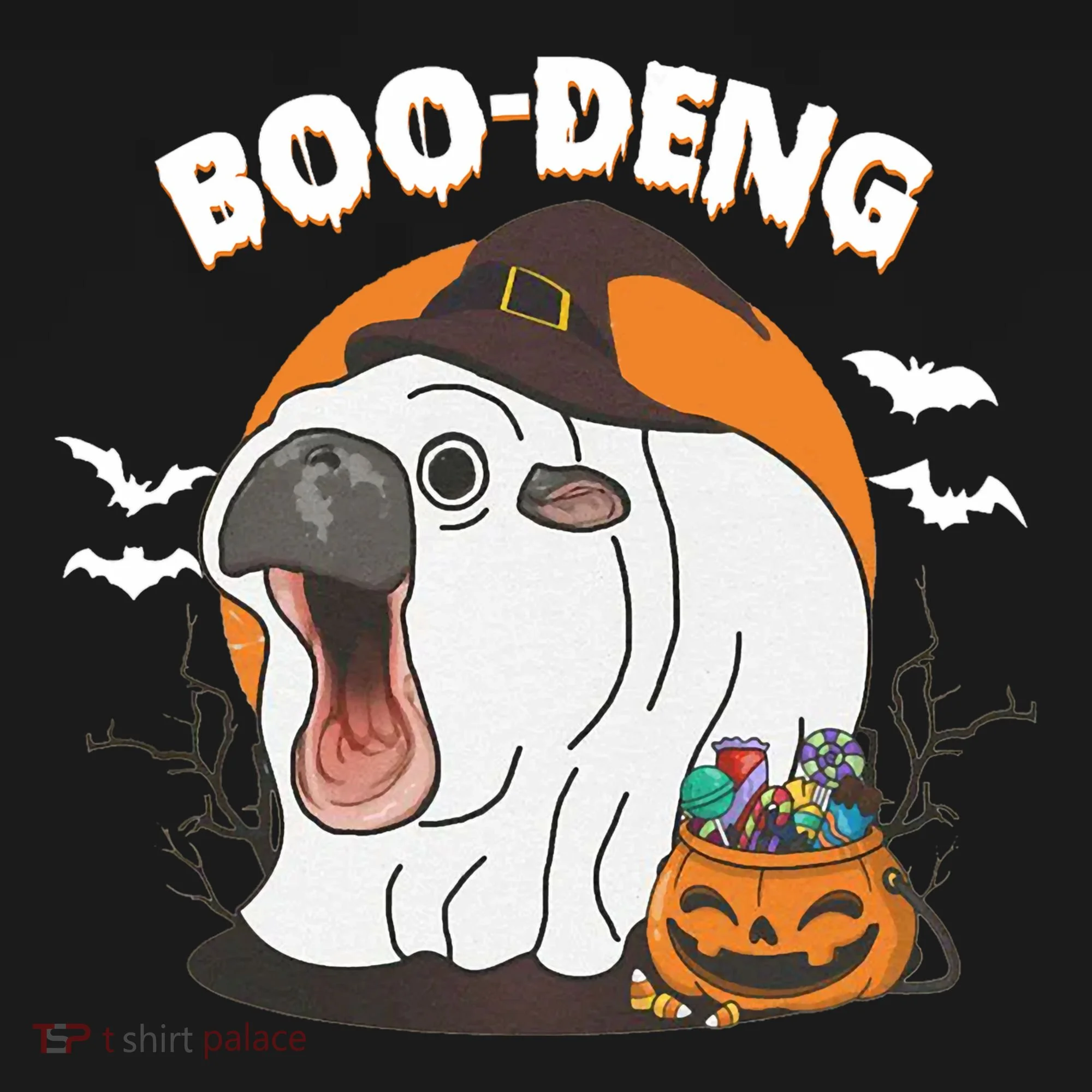 Boo Deng Funny Moo Deng Hallowee Ornament