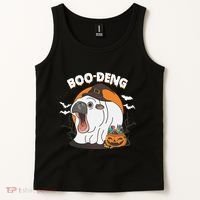 Boo Deng Funny Moo Deng Hallowee Tank Top thumb 2