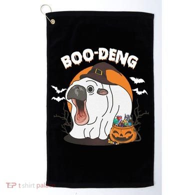 Boo Deng Funny Moo Deng Hallowee Golf Towel