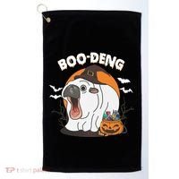 Boo Deng Funny Moo Deng Hallowee Golf Towel thumb 0