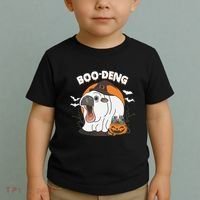Boo Deng Funny Moo Deng Hallowee Toddler T-Shirt thumb 2