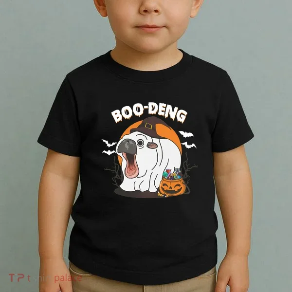Boo Deng Funny Moo Deng Hallowee Toddler T-Shirt