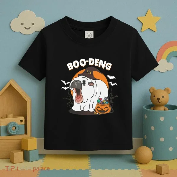 Boo Deng Funny Moo Deng Hallowee Toddler T-Shirt