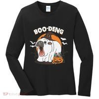 Boo Deng Funny Moo Deng Hallowee Women's Long Sleeve Shirt thumb 0