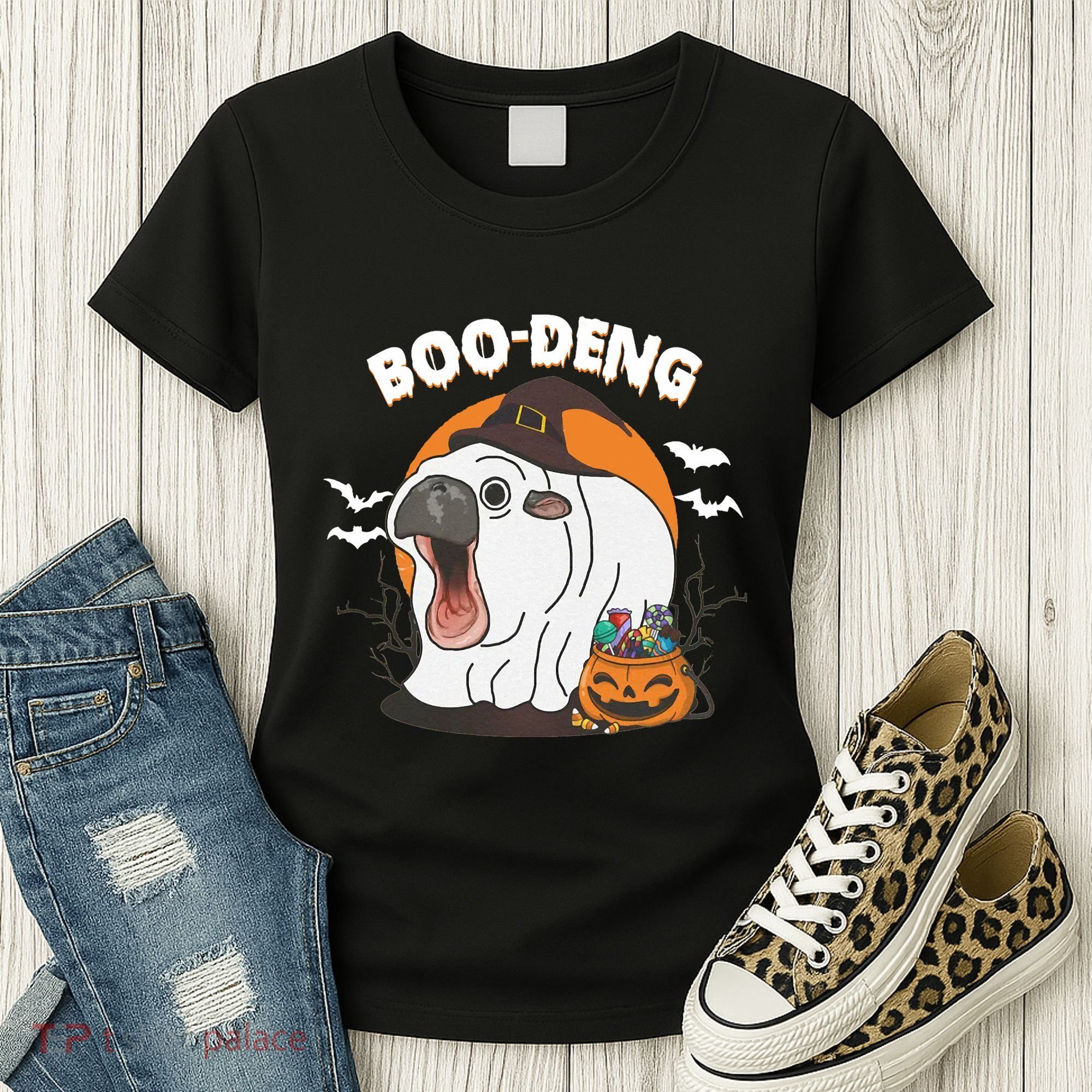 Boo Deng Funny Moo Deng Hallowee Women's T-Shirt