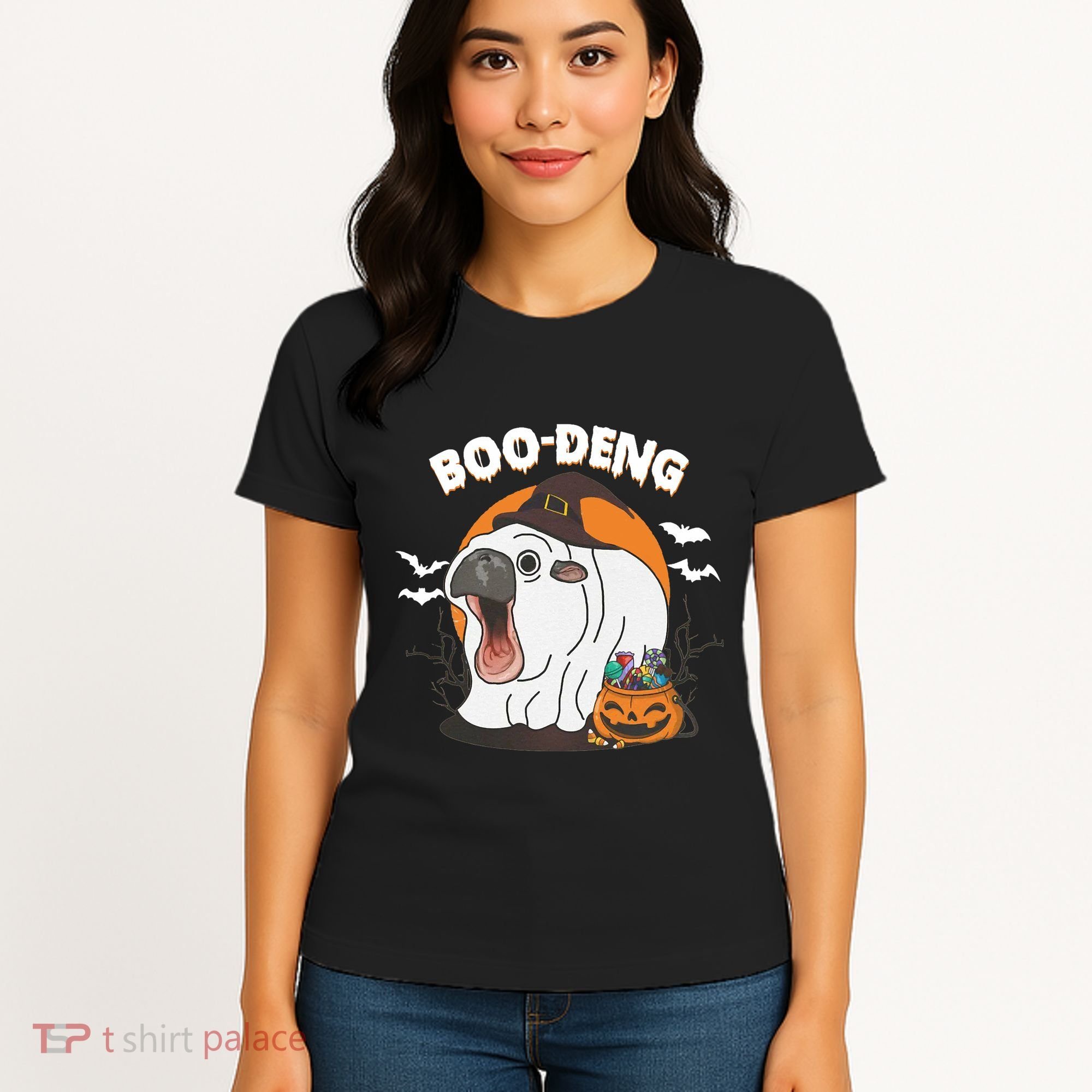 Boo Deng Funny Moo Deng Hallowee Women's T-Shirt