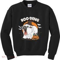Boo Deng Funny Moo Deng Hallowee Kids Sweatshirt thumb 0