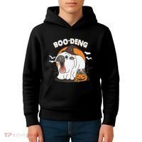 Boo Deng Funny Moo Deng Hallowee Kids Hoodie thumb 4