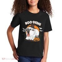 Boo Deng Funny Moo Deng Hallowee Kids T-Shirt thumb 2