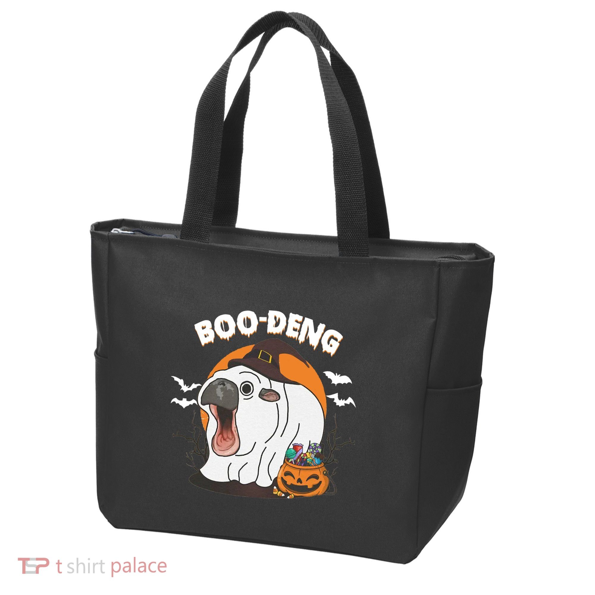 Boo Deng Funny Moo Deng Hallowee Tote Bag