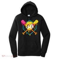 Baseball Drip For Home Plate Ice Cream Drip Sport Women's Hoodie thumb 0