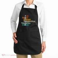 Best Dad From Daughter Funny Fathers Day Birthday From Son Apron thumb 2