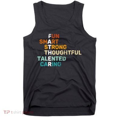 Best Dad From Daughter Funny Fathers Day Birthday From Son Tank Top