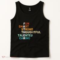 Best Dad From Daughter Funny Fathers Day Birthday From Son Tank Top thumb 2