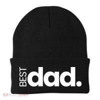 Best Dad Family Matching  Beanie thumb 0