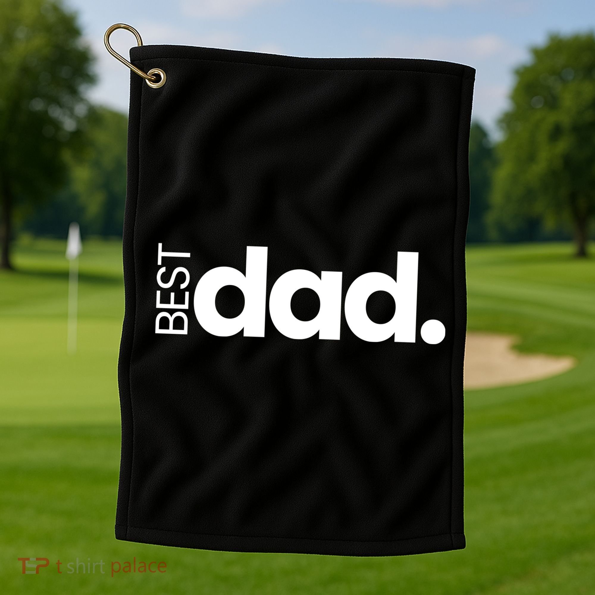 Best Dad Family Matching  Golf Towel