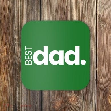 Best Dad Family Matching  Coaster