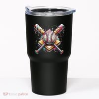 Baseball Drip For Ice Cream With Sprinkles Drip Tumbler thumb 0