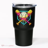 Baseball Drip For Home Plate Ice Cream Drip Sport Tumbler thumb 0