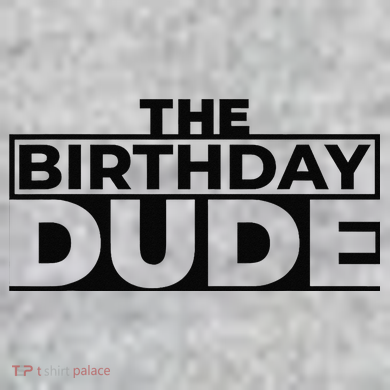 Birthday Dude Graphic Novelty The Baniff Cuffed Pom Beanie