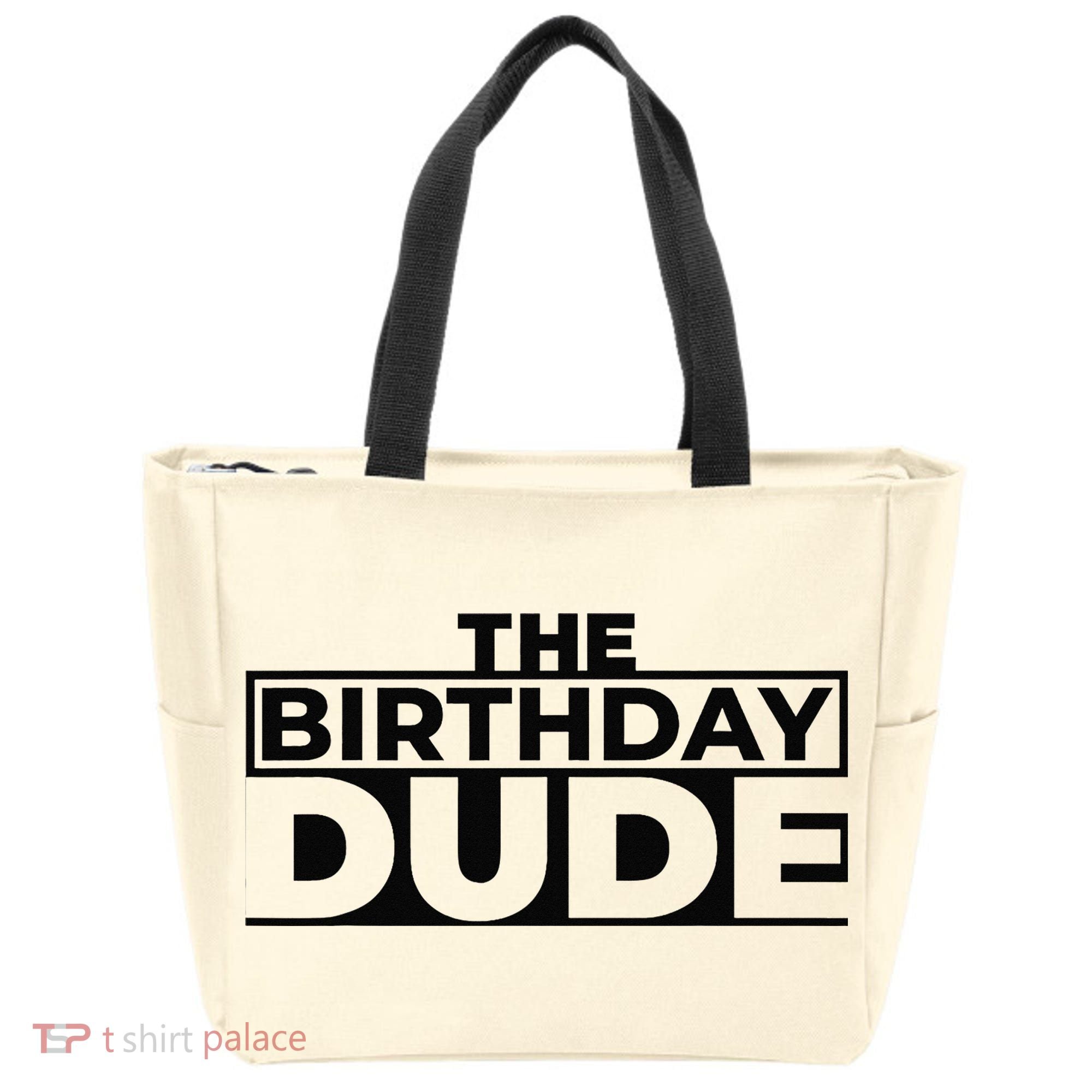 Birthday Dude Graphic Novelty Tote Bag