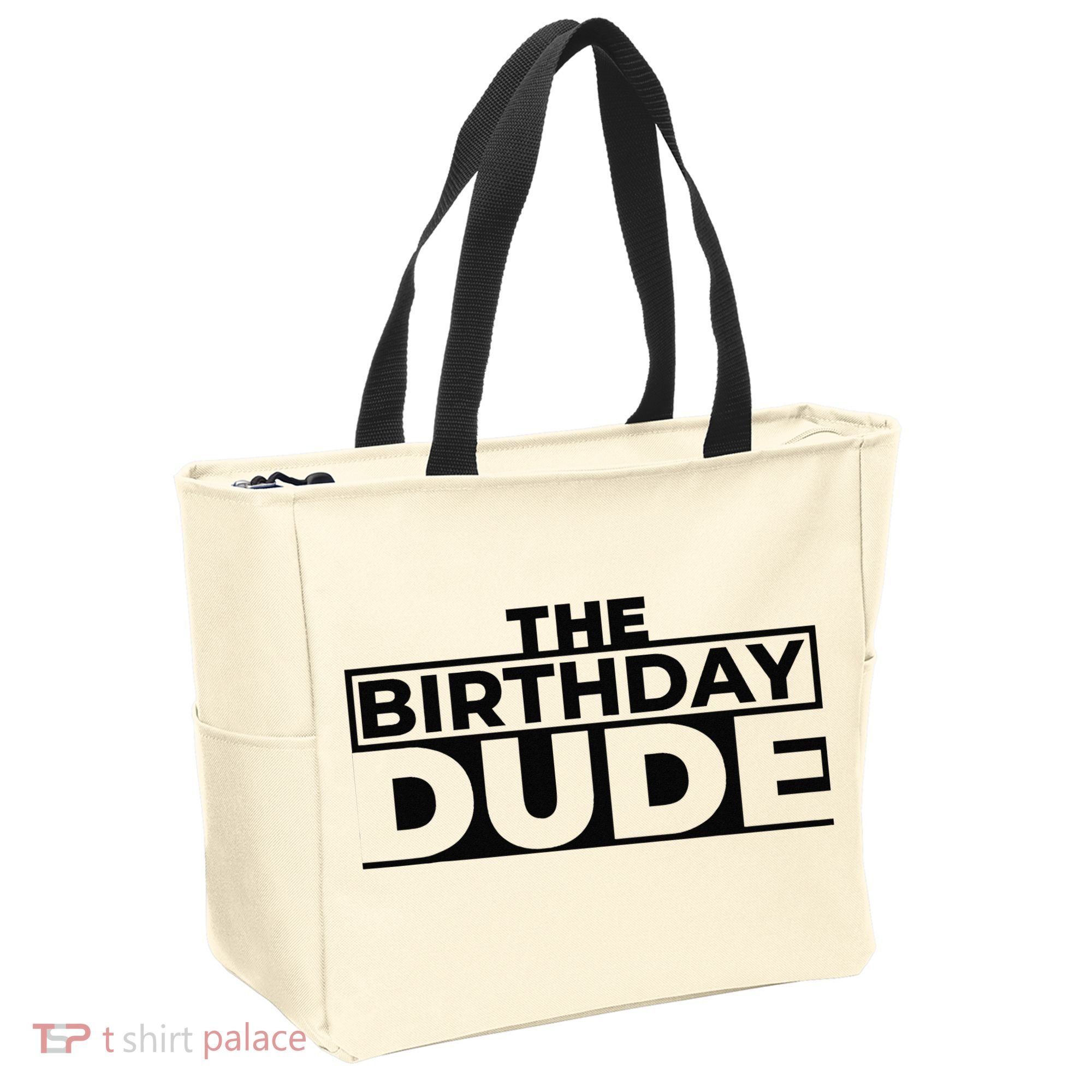 Birthday Dude Graphic Novelty Tote Bag
