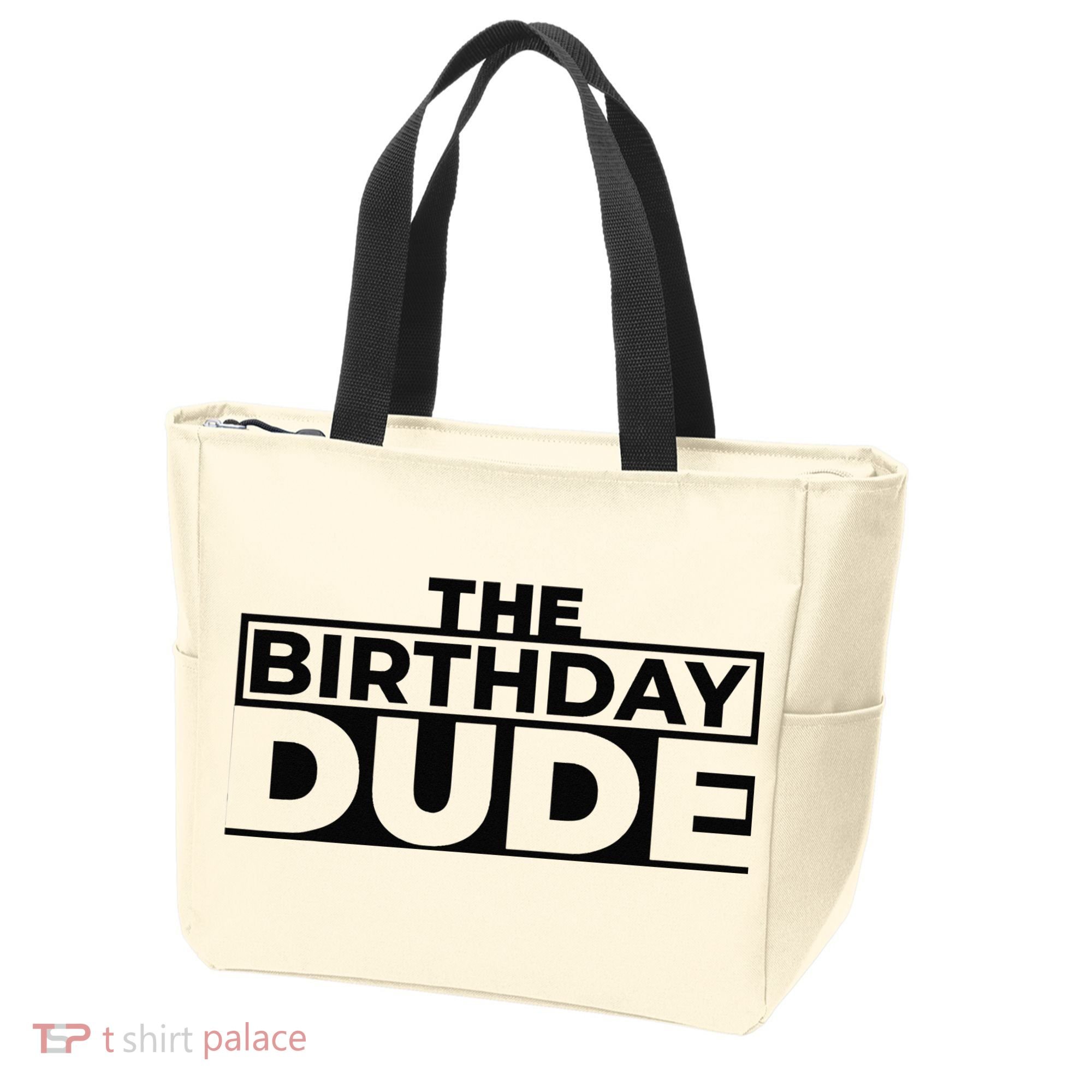 Birthday Dude Graphic Novelty Tote Bag