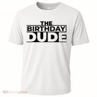 Birthday Dude Graphic Novelty Cooling Performance Crew T-Shirt thumb 0