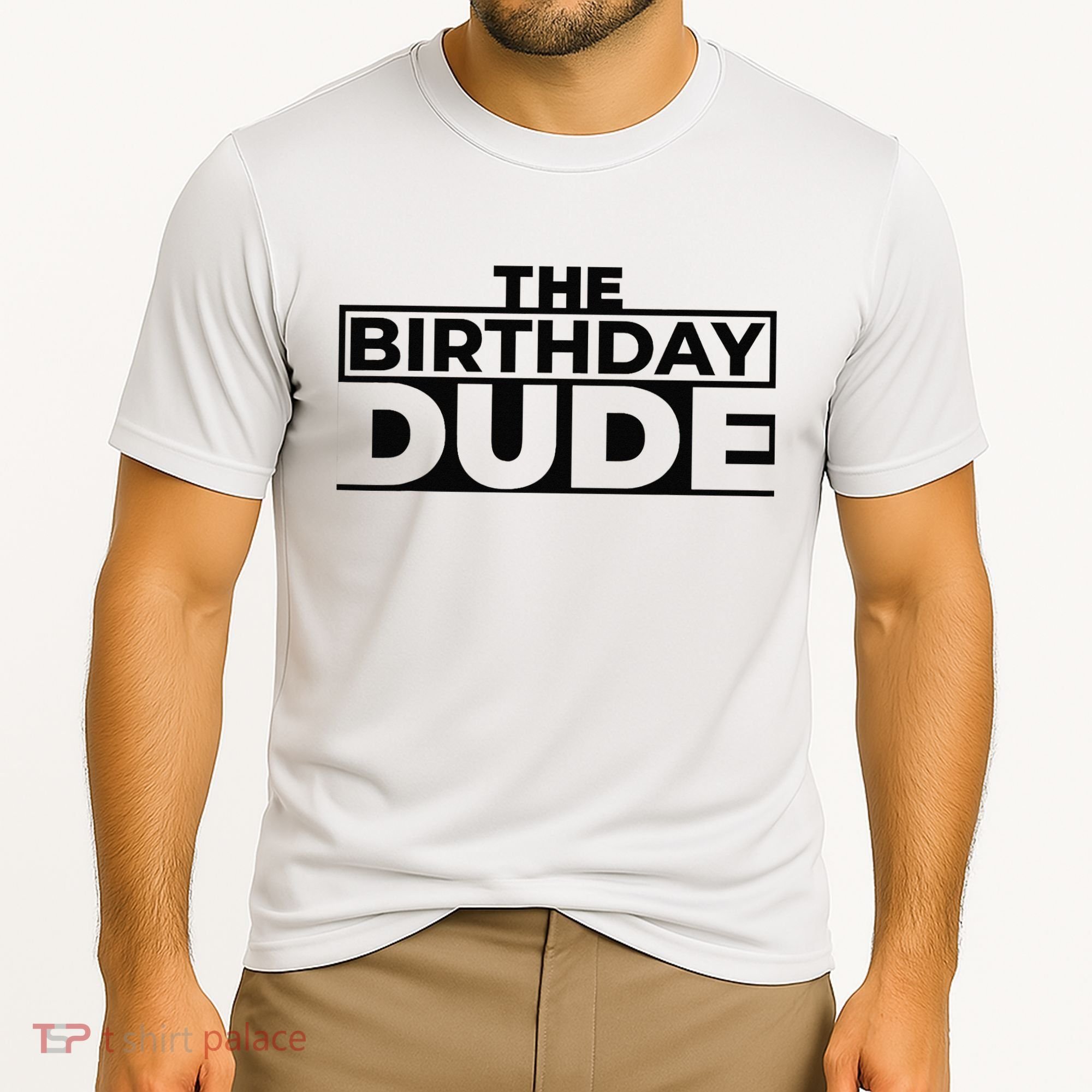 Birthday Dude Graphic Novelty Cooling Performance Crew T-Shirt