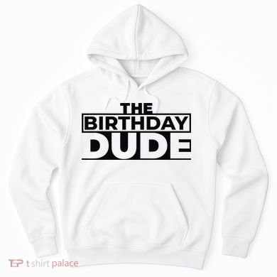 Birthday Dude Graphic Novelty Hoodie