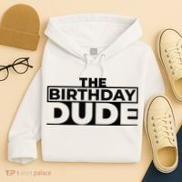 Birthday Dude Graphic Novelty Hoodie thumb 4