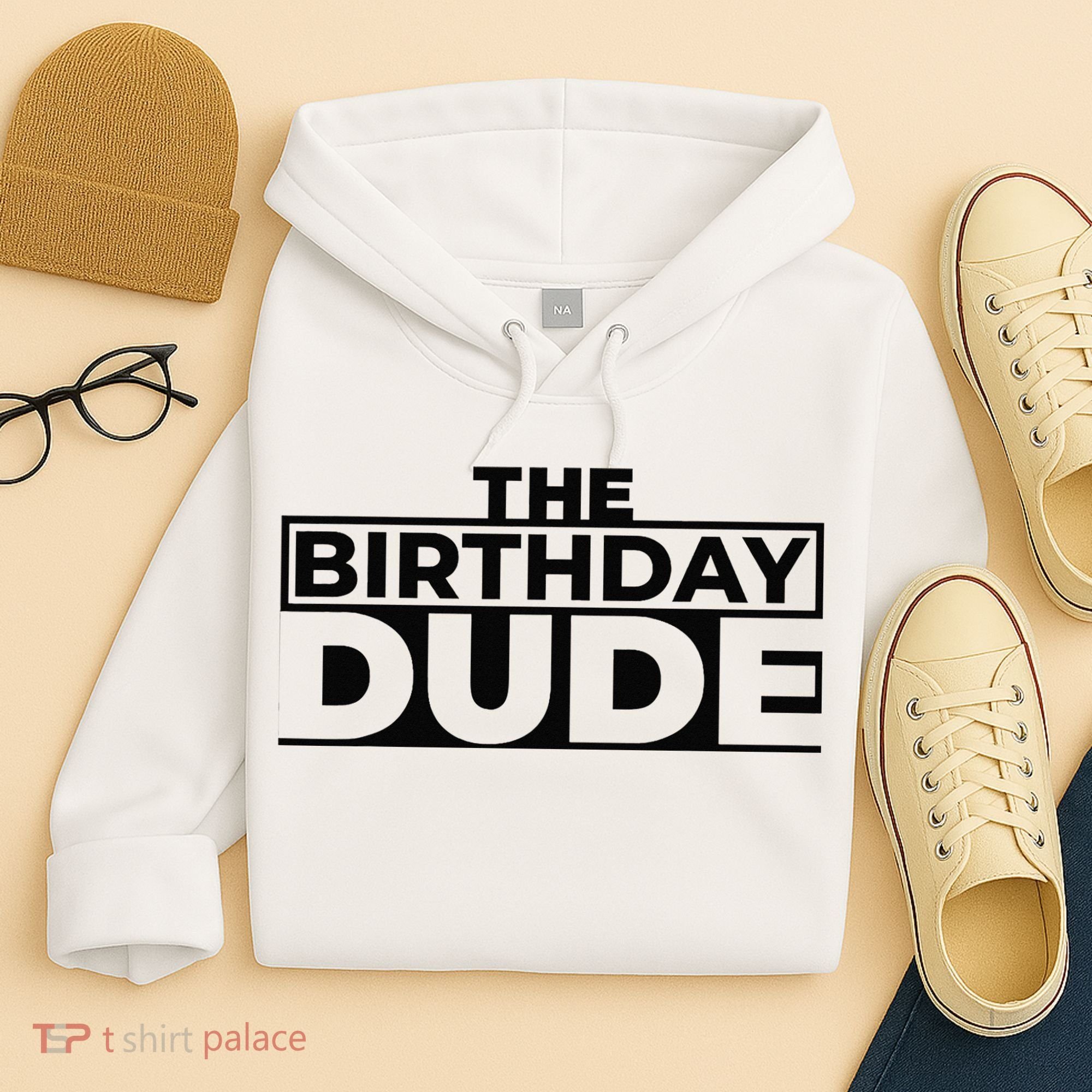 Birthday Dude Graphic Novelty Hoodie