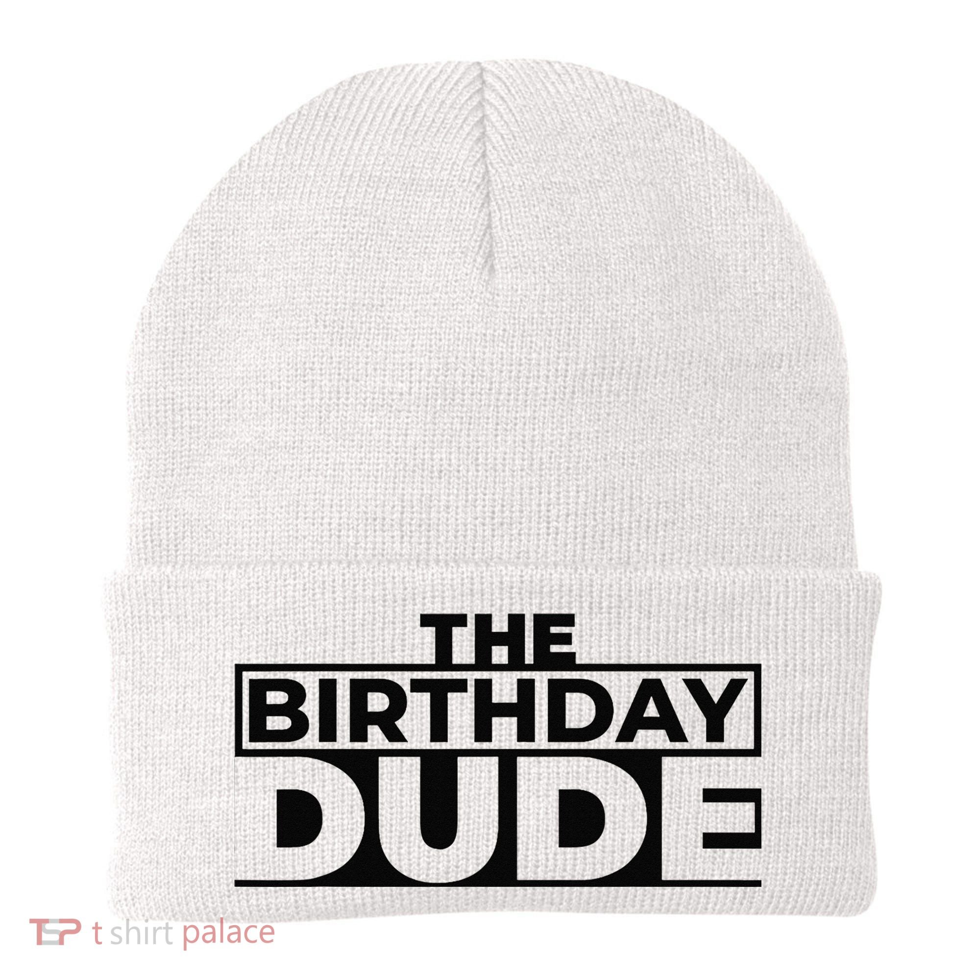 Birthday Dude Graphic Novelty Beanie