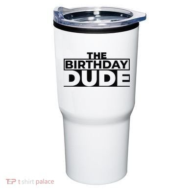 Birthday Dude Graphic Novelty Tumbler