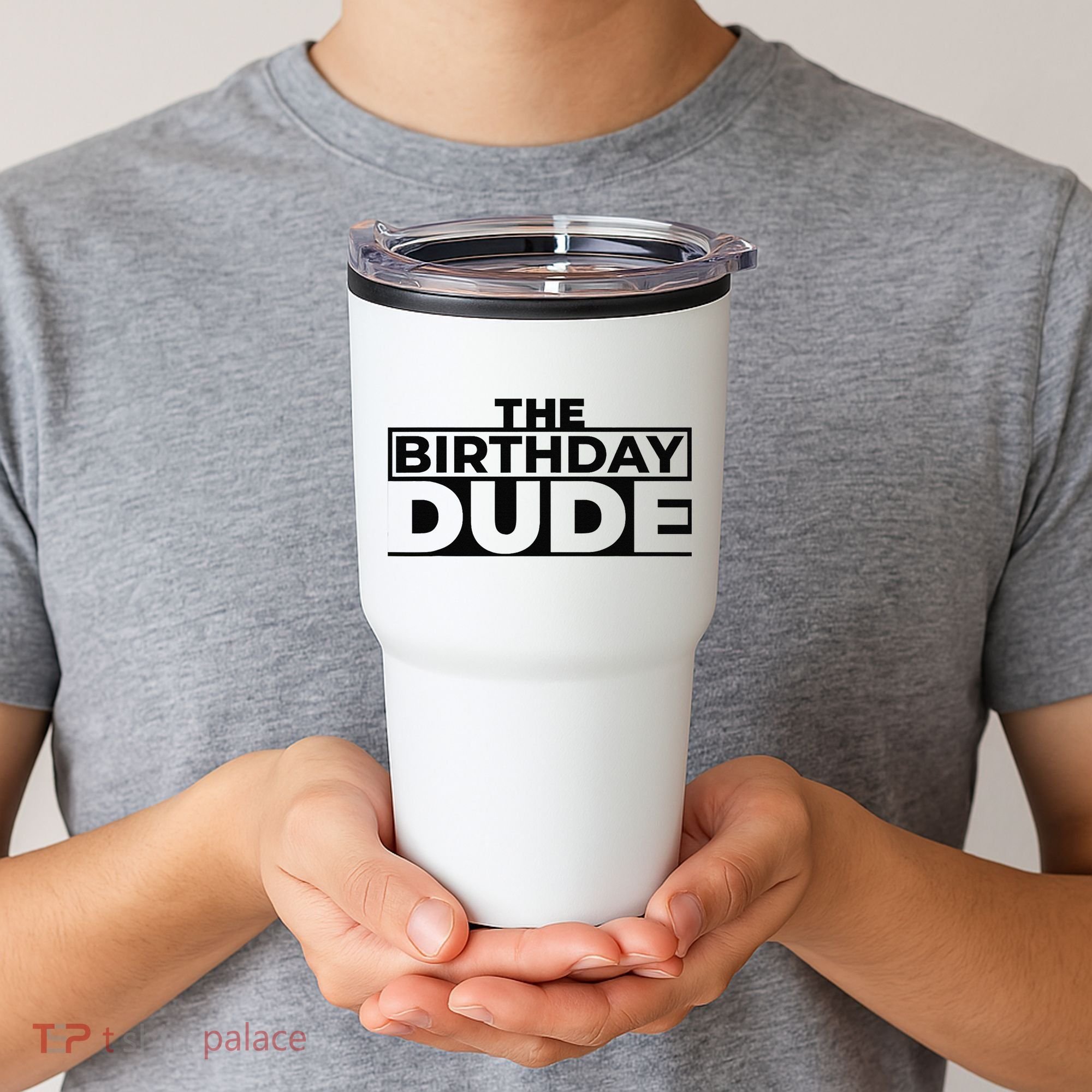 Birthday Dude Graphic Novelty Tumbler