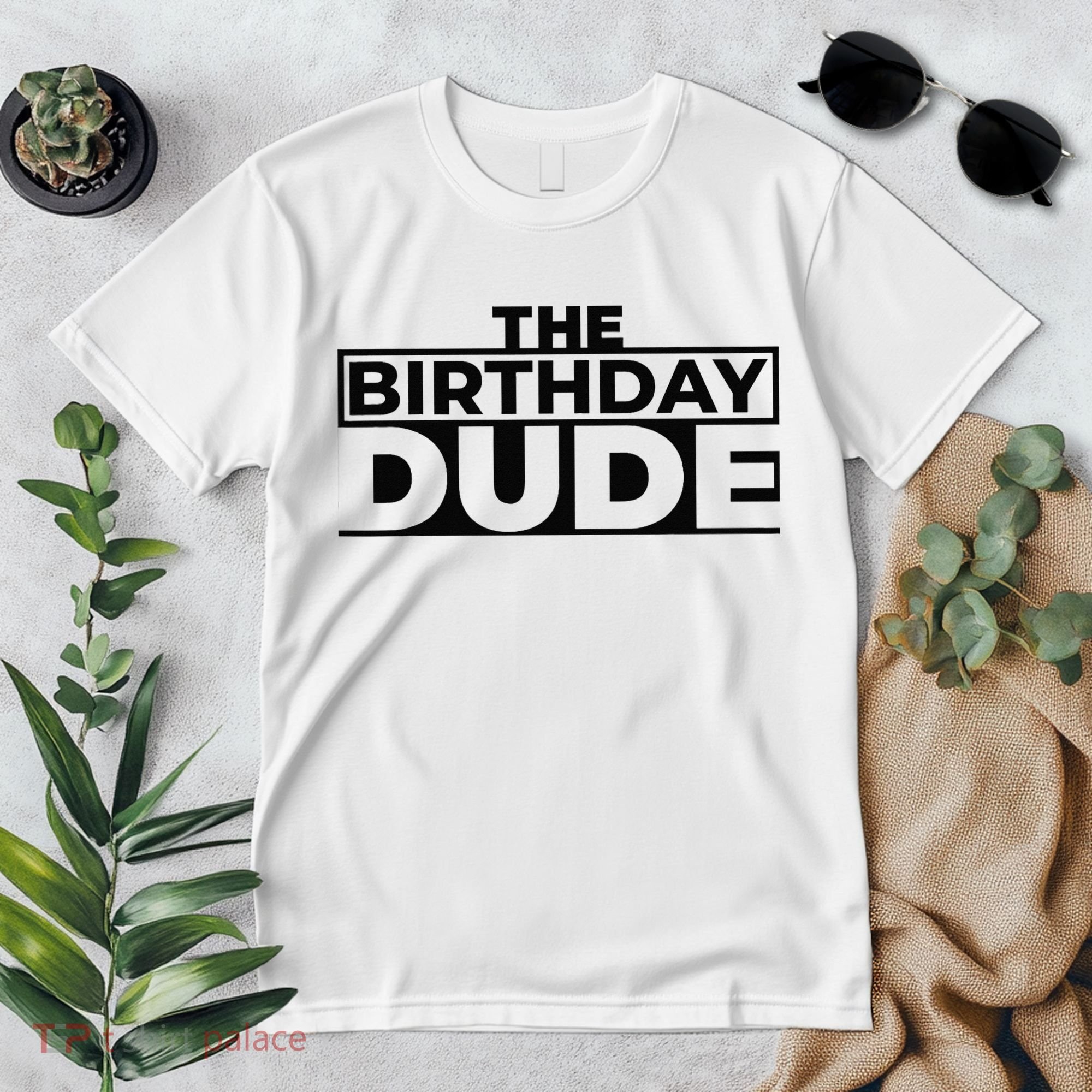 Birthday Dude Graphic Novelty Premium T-Shirt